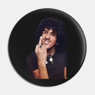 Phil Lynott in colour Pin