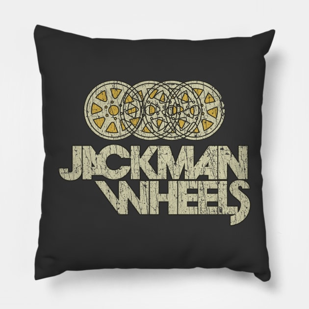 Jackman Wheels In Motion 1973 Pillow by JCD666