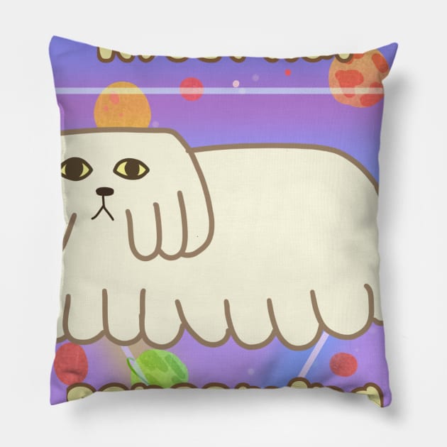 Existential Space Dog Pillow by SpaceKermit