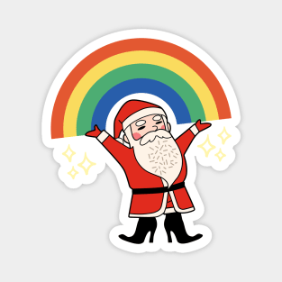 LGBT Santa Claus Magnet