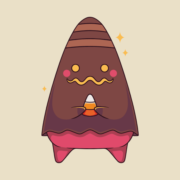 Cute Candy Corn Lover by Alundrart