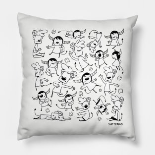 Shit Demons: Lots of Demons Pillow