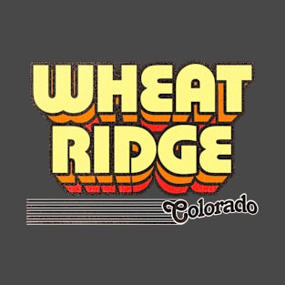 Wheat Ridge, Colorado | Retro Stripes T-Shirt