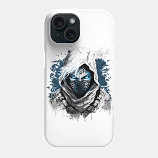 the white revenge-a lost angry ninja warrior Phone Case