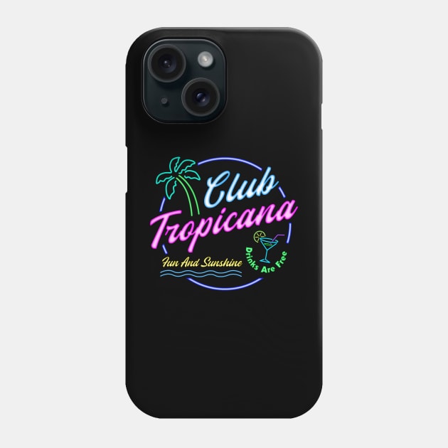 Club Tropicana Phone Case by SunsetSurf