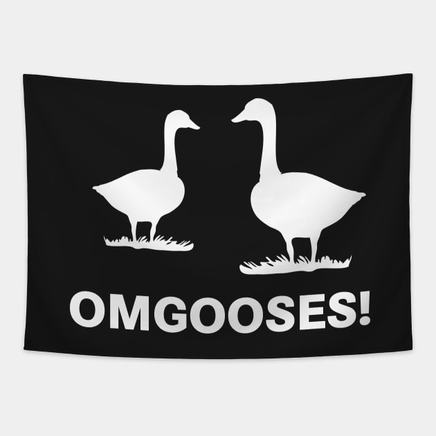 OMGOOSES! Tapestry by Rockell