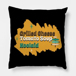 Retro Lunch Grilled Cheese Pillow