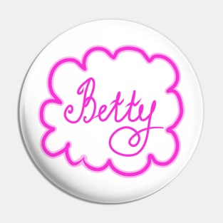 Betty. Female name. Pin