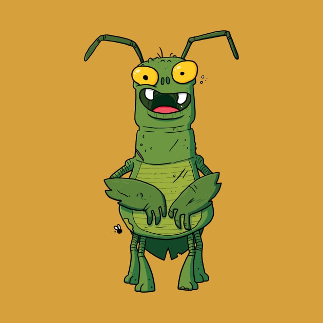 Stinky Bug Monster by striffle