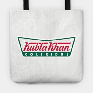 Kubla Khan by Coleridge Tote