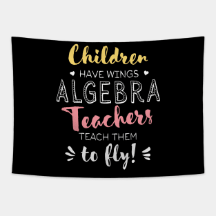 Algebra Teacher Gifts - Beautiful Wings Quote Tapestry