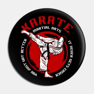 KARATE MARTIAL ART Pin