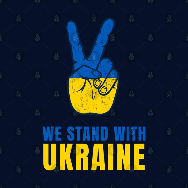 We Stand with Ukraine by Jitterfly