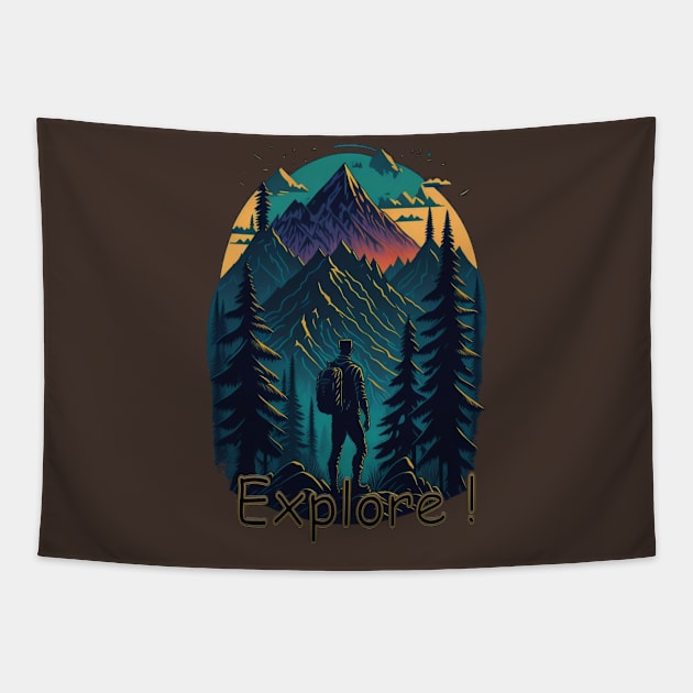 EXPLORE! Tapestry by HTA DESIGNS