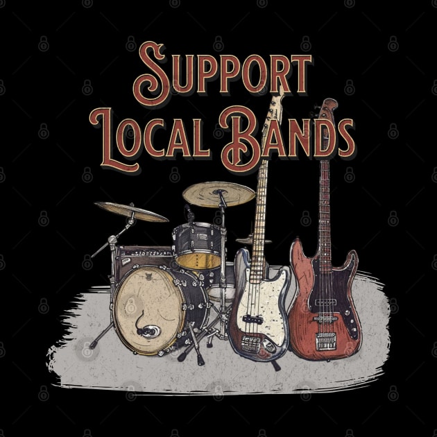 Support Local Bands by Laurens Corner