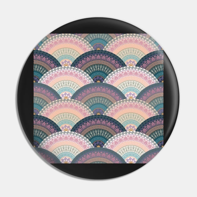 Fan Greek patterns, Meander Pin by kavalenkava