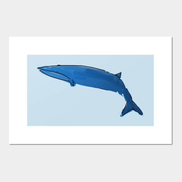 Blue Whale Kids Painting Blue Whale Posters And Art Prints