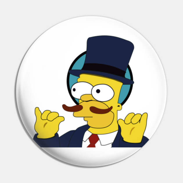 Guy Incognito Simpsons Pin Teepublic