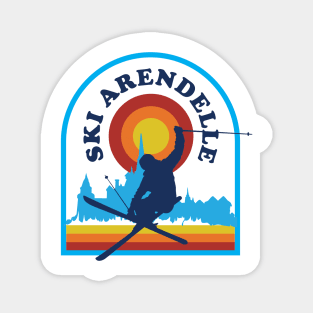 Ski Arendelle Magnet