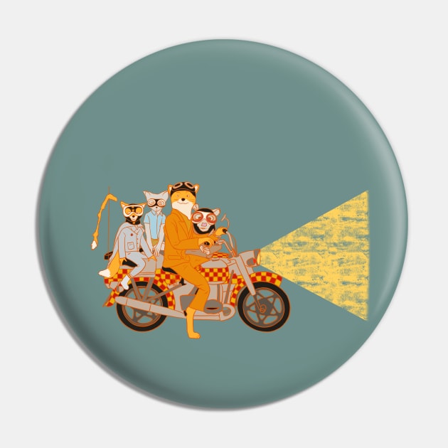 Fantastic mr fox Pin by AquaMockingbird