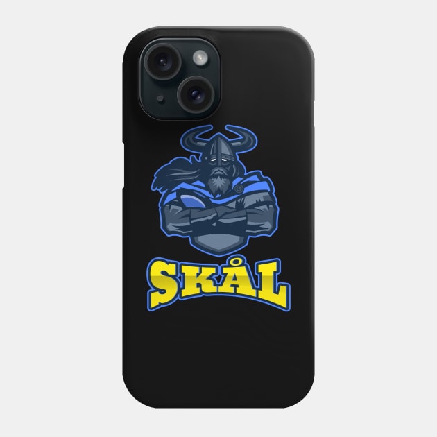 Swedish Viking Skål Phone Case by NordicLifestyle