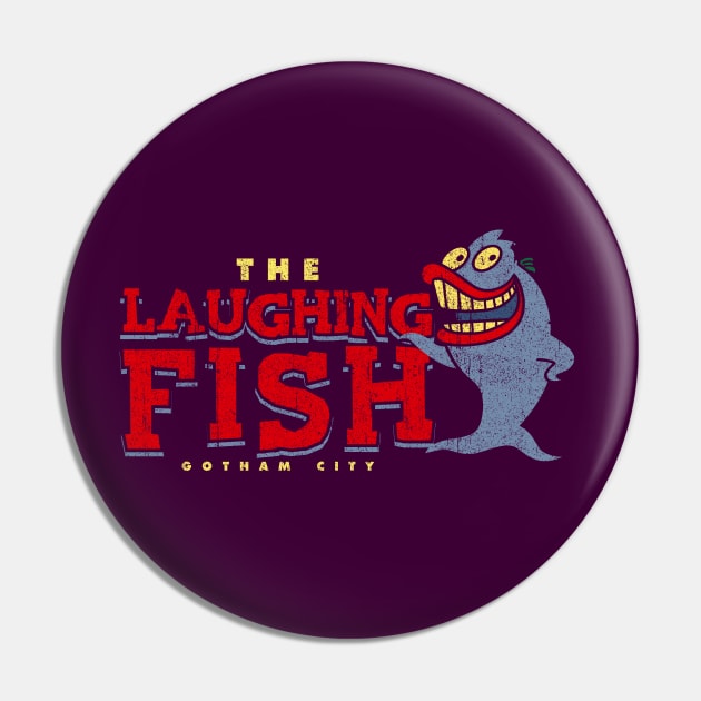 The Laughing Fish Pin by huckblade