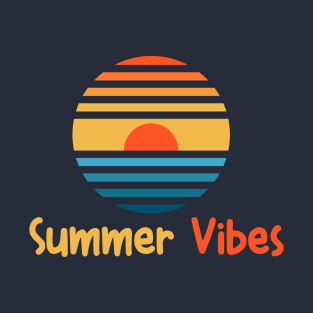 Summer vibes design T-Shirt