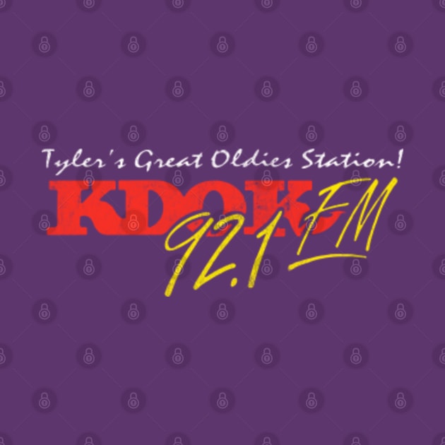 KDOK Tyler, TX / 80s Radio Station by CultOfRomance