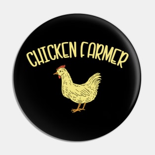 Chicken Farmer Pin