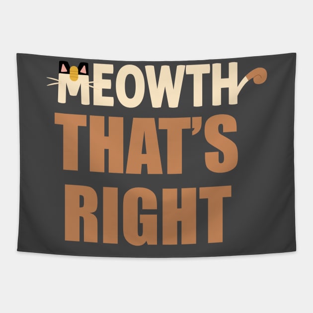 Cat that's right! Tapestry by Petites Choses