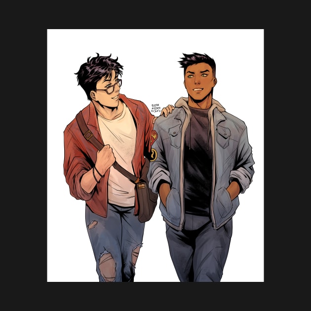 Jon/Damian by Eileen Widjaja