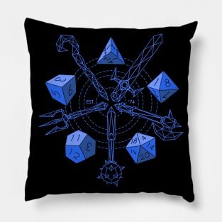 Dungeons & Dragons - Choose Your Blue Weapon Pillow