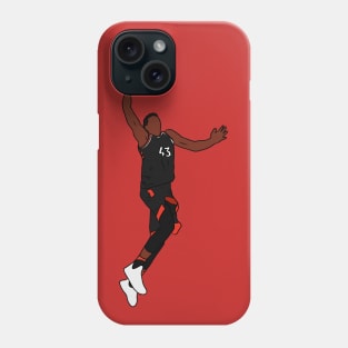 Pascal Siakam Dunk Phone Case