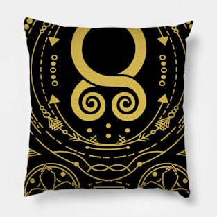 The Troll Cross | Norse Pagan Symbol Pillow