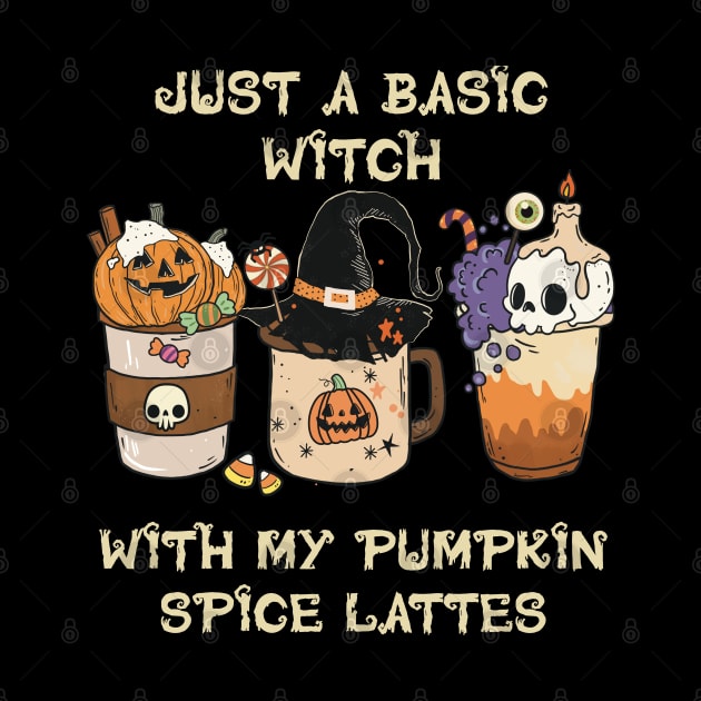 Just a basic witch with my pumpkin spice lattes (dark color version) by starwilliams