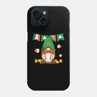 Gnome And Ireland Heart Flag Patrick's Day Phone Case