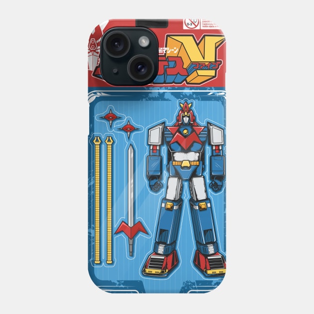 Voltes V Action figure Phone Case by Kensuke