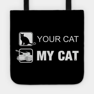 Your cat, my cat. Pz-VI Tiger Tote