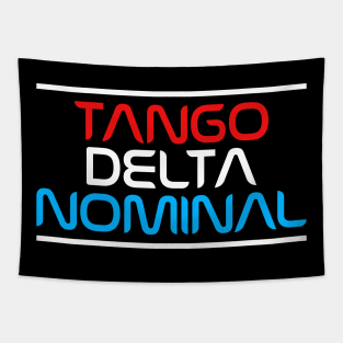 Tango Delta Nominal - Space Science Mars Tapestry