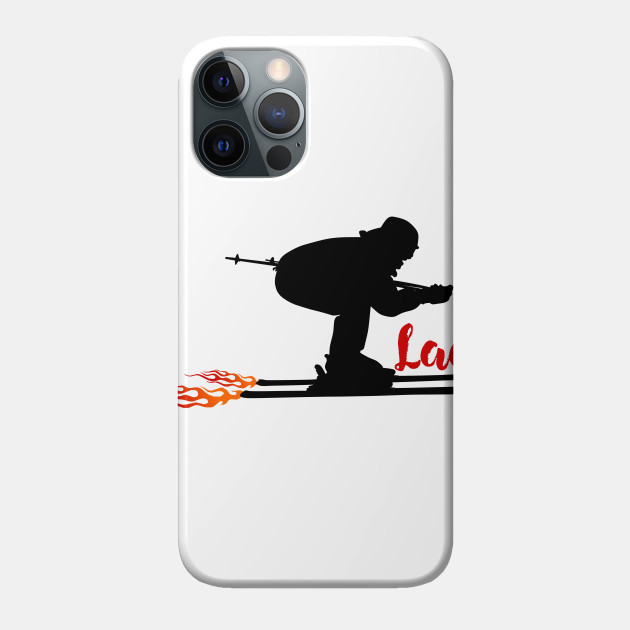 Laax Switzerland Skiing - Laax - Phone Case