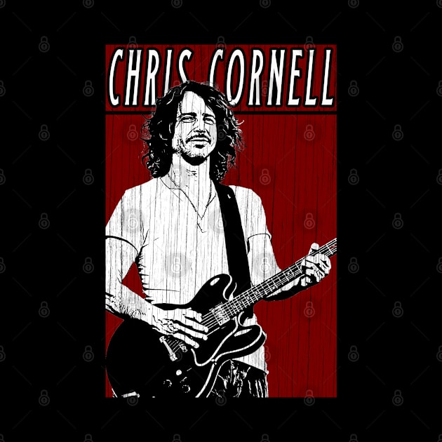 Retro Vintage Chris Cornell by Projectup