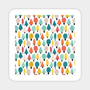 Doodle Trees Magnet