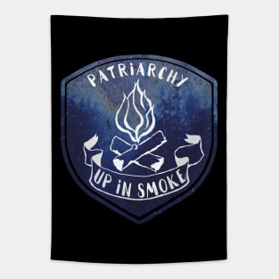 Patriarchy Up In Smoke Tapestry