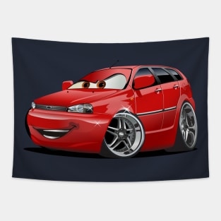 Cartoon Car Tapestry