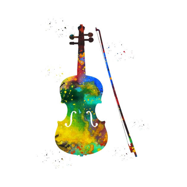 Violin, by erzebeth