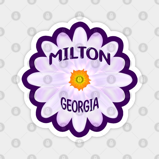 Milton Georgia Magnet by MoMido