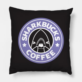 Sharkbucks Logo [Purple] Pillow