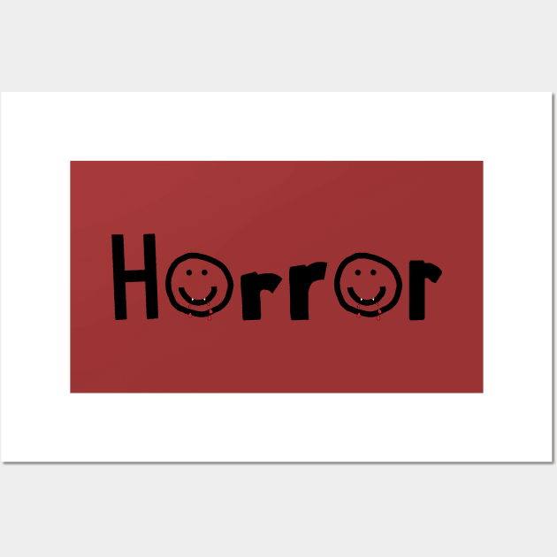 Scary Smiley Face - Smiley Face - Posters and Art Prints