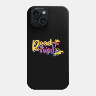 beautiful road trip colorful T shirt Phone Case