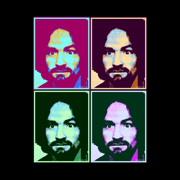 Charles Manson - Classic Design by RainingSpiders